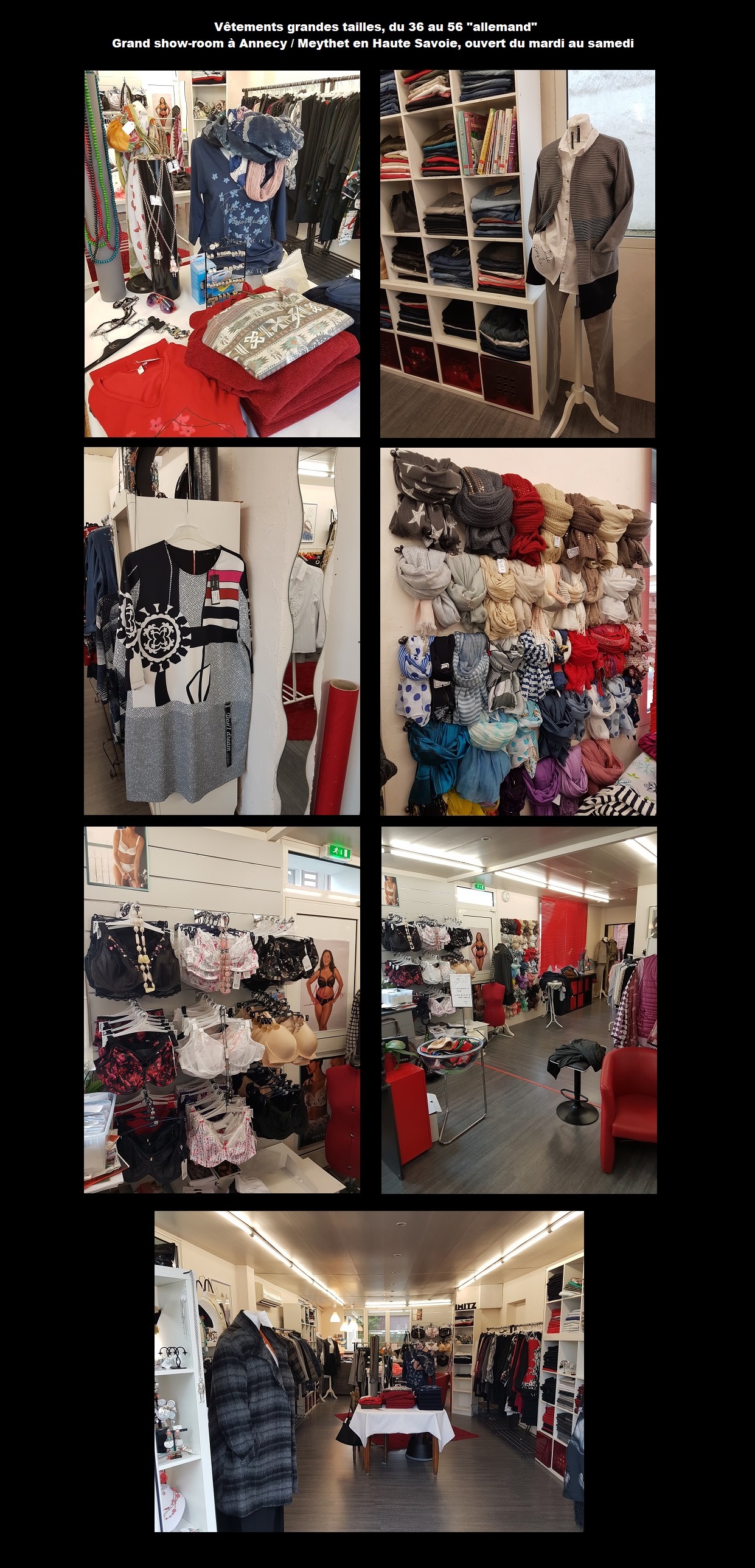 magasin lingerie annecy