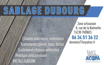Sablage Thones – Sablage de chalet a Thones – Sablage gommage chalets Aravis – Traitement de châssis véhicule en Haute Savoie 